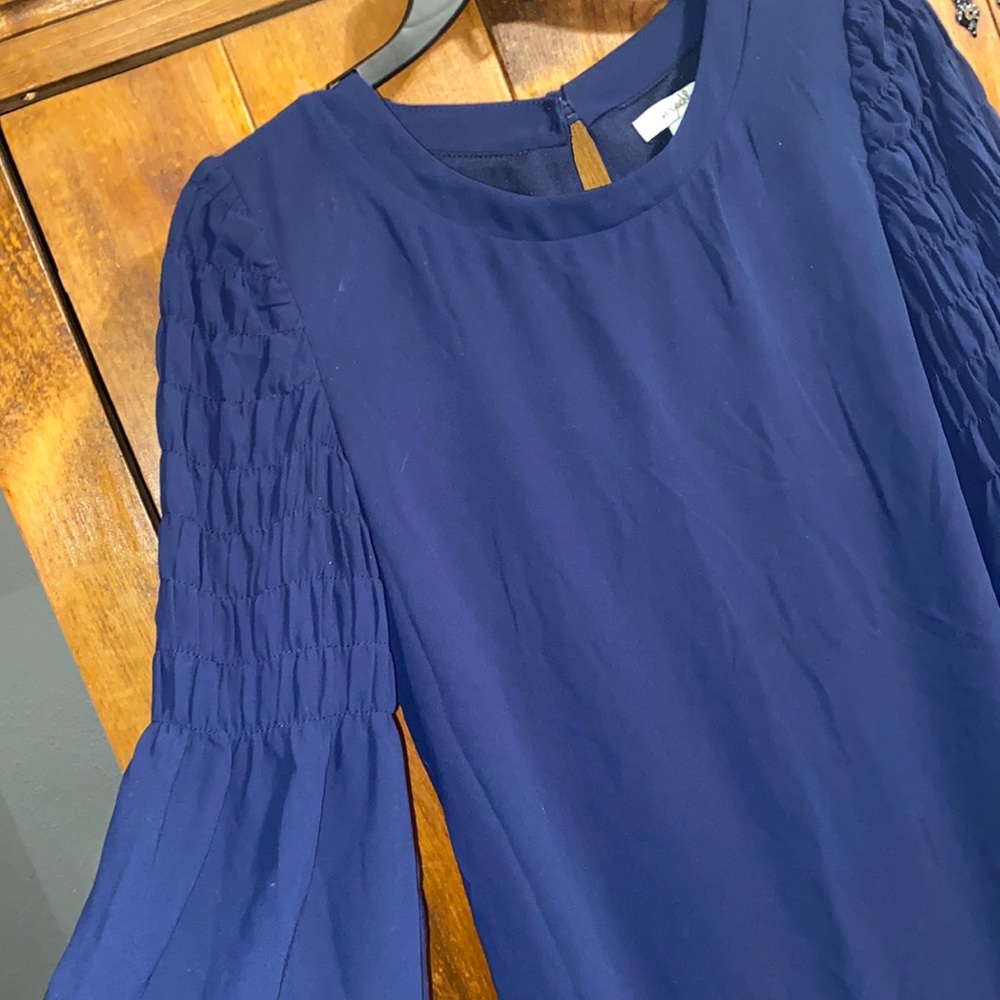 Blue dress